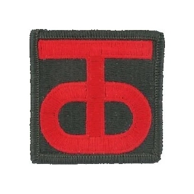 Nášivka US 90TH DIVISION