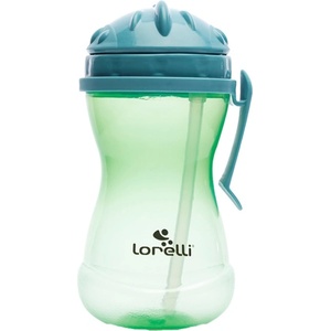 Lorelli Спортна бутилка с дръжка Lorelli - 360 ml, зелена (10230090004) - ozone