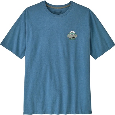 Patagonia Мъжка тениска Patagonia Great Waves Responsibili-Tee T-shirt - Shore Blue (216-8001-0314)