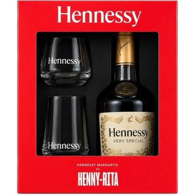 Hennessy VS Henny-Rita 40% 0,7 l (dárkové balení)