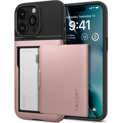 Spigen Slim Armor CS iPhone 15 PRO MAX Rose gold