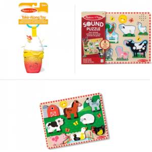  Изгоден комплект: Melissa & Doug Bubble Tea + пъзел с ефекти + пъзел животинки с 25 % отстъпка (AS_6073500_6075363_FARM_6075356_FARM)