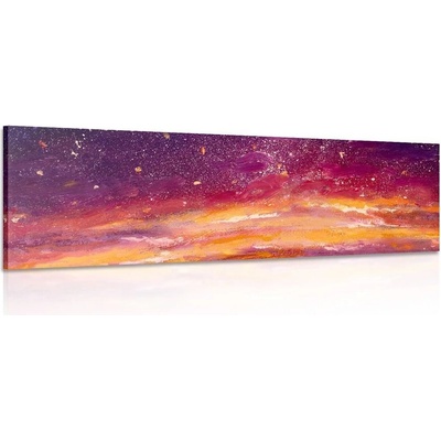 Obraz olejomalba nebes - 120x40