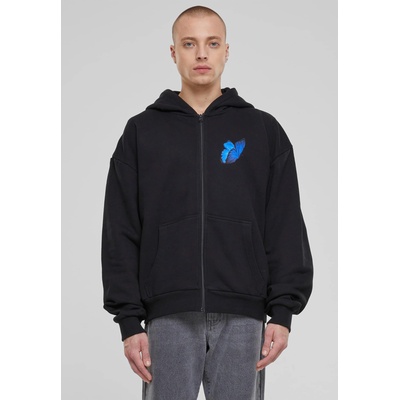 Mister Tee Le Papillon Heavy Oversize Zip Hoody black XXLUB-MT2480-00007 - Бял, размер XL