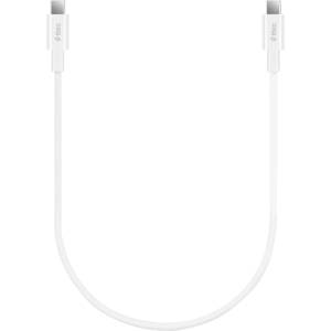 Ttec Кабел ttec - Fast Charge, USB-C/USB-C, 0.3 m, 65W, бял (8694470827889)
