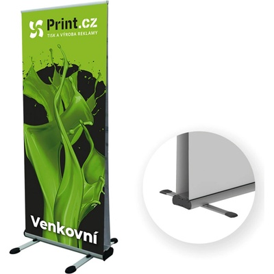 Print.cz Venkovní reklamní Roll Up banner, 85x200 cm