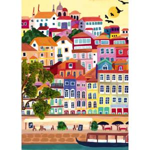 Pieces & Peace - Puzzle Porto - Portugal - 1 000 piese
