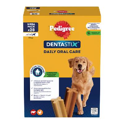 Pedigree Dentastix Daily Oral Care dentální pamlsky pro psy velkých plemen 1.08kg