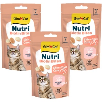 GIMCAT Nutri Biotin Bites 3x40 g