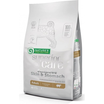 Nature's Protection SC GF възрастни чувствителна кожа и стомах агне малки породи 1, 5 кг