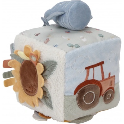Little Dutch Kocka textilná s aktivitami Farma 8809LD