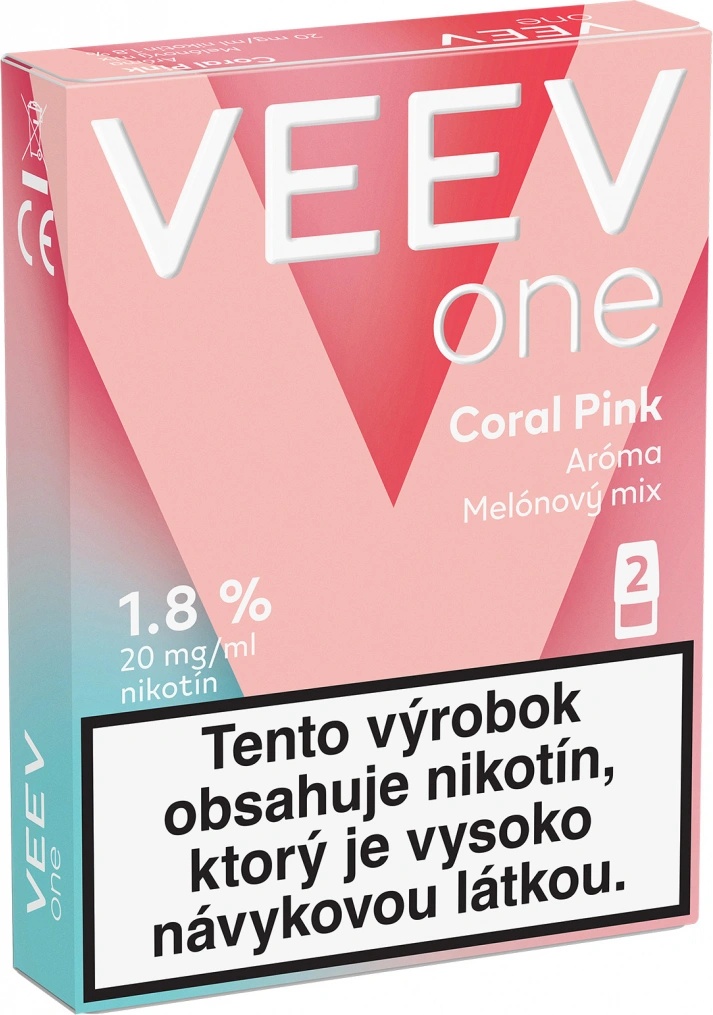 Veev One CORAL PINK krabička