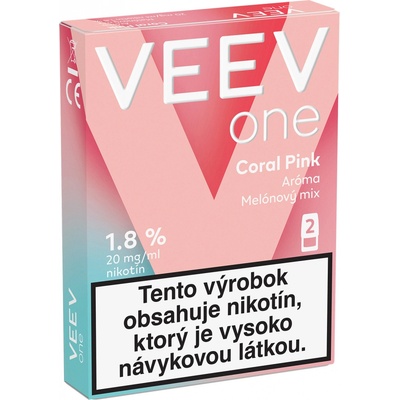 Veev One CORAL PINK krabička