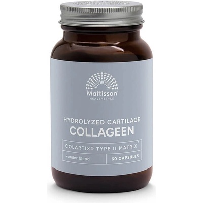 Mattisson Healthstyle Колаген (говежди, тип 2) с калций, магнезий, МСМ, витамин C и хиалуронова киселина 60 капсули | Mattisson Healthstyle (MT3004)