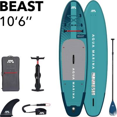 Aqua Marina Надуваем sup beast 10'6