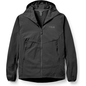Rab Мъжко поларено яке Rab Quantra Pro Hoody Fleece jacket - Black - размер M (005-6966-0112)