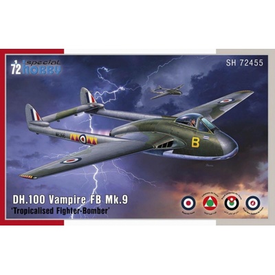 Special Hobby D.H.100 Vampire FB.Mk.9 ’Tropicalised Fighter-Bomber’ 1:72