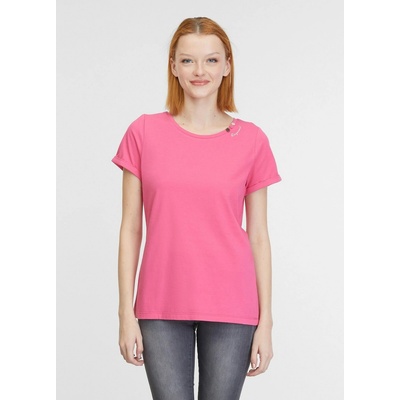 RAGWEAR tričko Fllorah Comfy Gots Fuchsia 4058