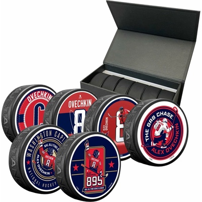 Mustang Sada 6 pukov Washington Capitals NHL Alexander Ovechkin 895 Recording Breaking 6 Pack