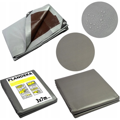 Springos Ochranná plachta 4x4m 210g/m2 GA2145