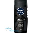 Sprchovacie gély Nivea Men Deep clean sprchový gél 250 ml