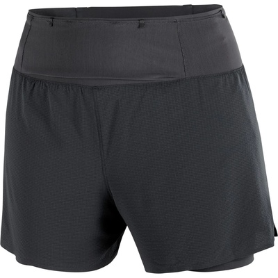 Salomon Дамски шорти за бягане Salomon Women's Sense Aero 2In1 Trail 4 Running shorts - Deep Black (112-4115-0112)