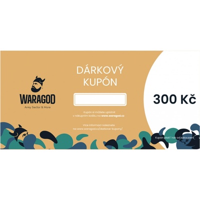 Dárková poukázka - 300 KČ