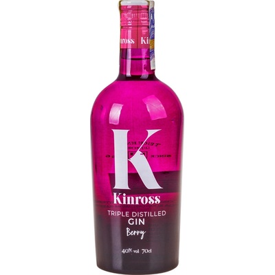 Kinross Wild Berry Fruits Gin 40% 0,7 l (holá láhev)