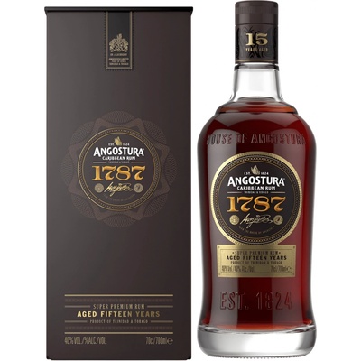 Angostura 15 yo 1787 40% 0,7 l (kartón)