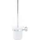Duravit D-Code WC kefa nástenná, matné sklo/chróm 0099271000