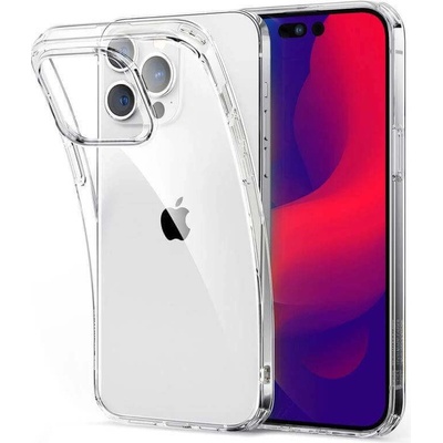 SES Silikónový obal pre Apple iPhone 16 - priehľadný 17089