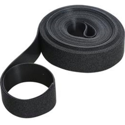 Fixman Велкро лента - черна - 10 mm x 25 m (419854)