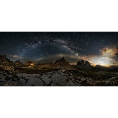 Plagát, Obraz - Galaxy Dolomites, Ivan Pedretti, 50 × 23.2 cm