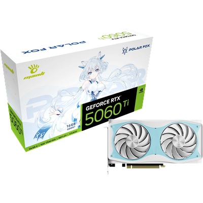 Manli GeForce RTX 5060 Ti Polar Fox OC 16GB GDDR7 128bit (N772506TIM26491)