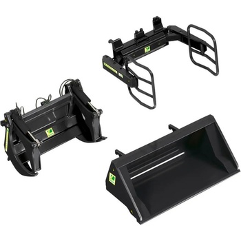 Image 1 of Wiking Wiking Set A комплект аксесоари за челен товарач, черен модел играчка (10738500000)