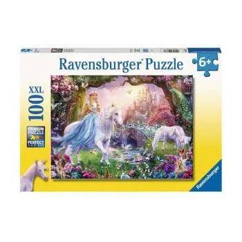 Ravensburger Пъзел Ravensburger 100 елемента XXL - Магически еднорог, 7012887