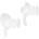 Slazenger Comfort-Fit Ear Plugs - Clear