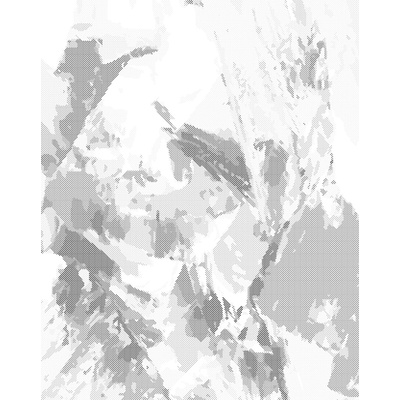 ZUTY Bodkovanie - FAREBNÁ ABSTRAKCIA Rámovanie: bez rámu a bez vypnutia plátna, Rozmer: 40x50 cm