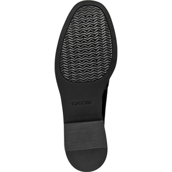 Geox Кожени мокасини Geox D CLORIDIE в черно с равна подметка D56XGA 00038 C9999 (D56XGA.00038.C9999)