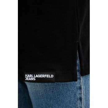 Karl Lagerfeld Jeans Памучна тениска Karl Lagerfeld Jeans (B1W17061)