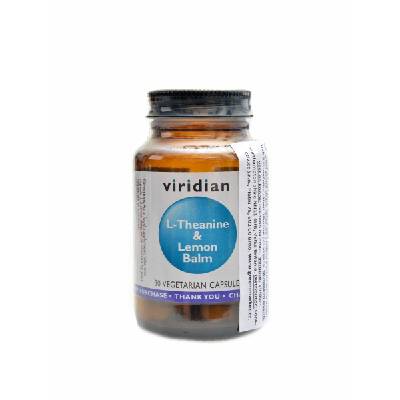 Viridian nutrition L-Theanine a Lemon Balm 30 kapslí