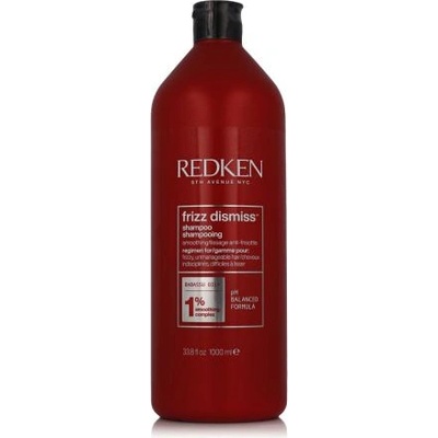 Redken Frizz Dismiss Shampoo 1000 ml шампоан против накъдряне за жени