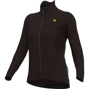 Alé Фланелка с дълъг ръкав за колоездене Alé Women's Klimatik K-IDRO L/S Jersey Cycling jersey - Coffee (151-0798-0413)