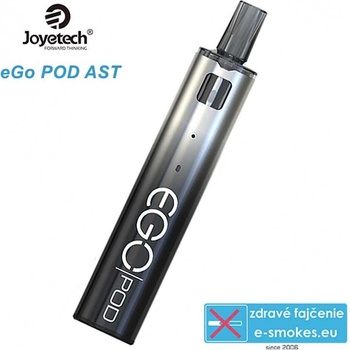 Joyetech eGo AIO AST Pod elektronická cigareta 1000 mAh Metal Black 1 ks