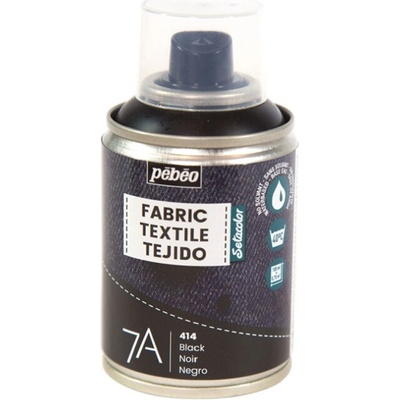Pébéo 7A barva na textil ve spreji 100 ml 14 black – Zboží Dáma