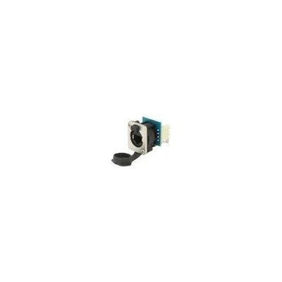 AMPHENOL XLRnet D type CAT5e, Vertikal PCB, IP54