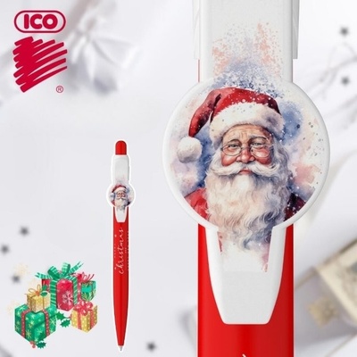 Авт. химикалка с коледен мотив Ico SC 0.8mmm (SC 0)