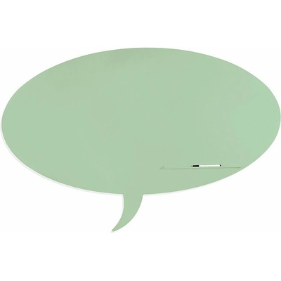 ROCADA Skin Shape Talk 6441-6019 tvar bubliny, 150 x 100 cm pastelová zelená RAL 6019