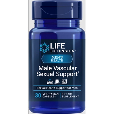 Life Extension Male Vascular Sexual Support 30 x 0,46 g vegetariánská kapsle, 100 mg