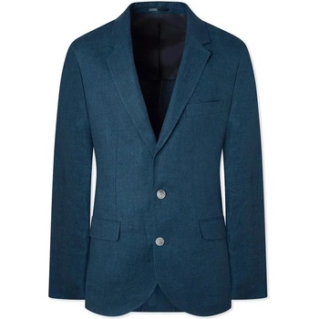 HACKETT Сако Hackett Delave Hopsack blazer - Blue (Navy)